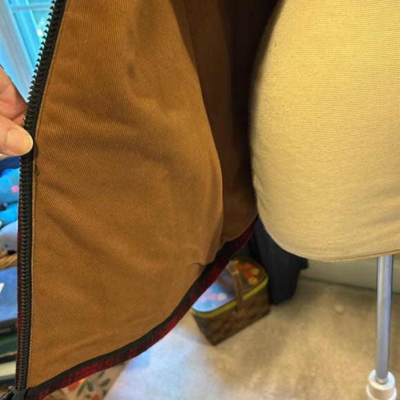 NWT WOOLRICH red black plaid jacket mens - Picture 4 of 10